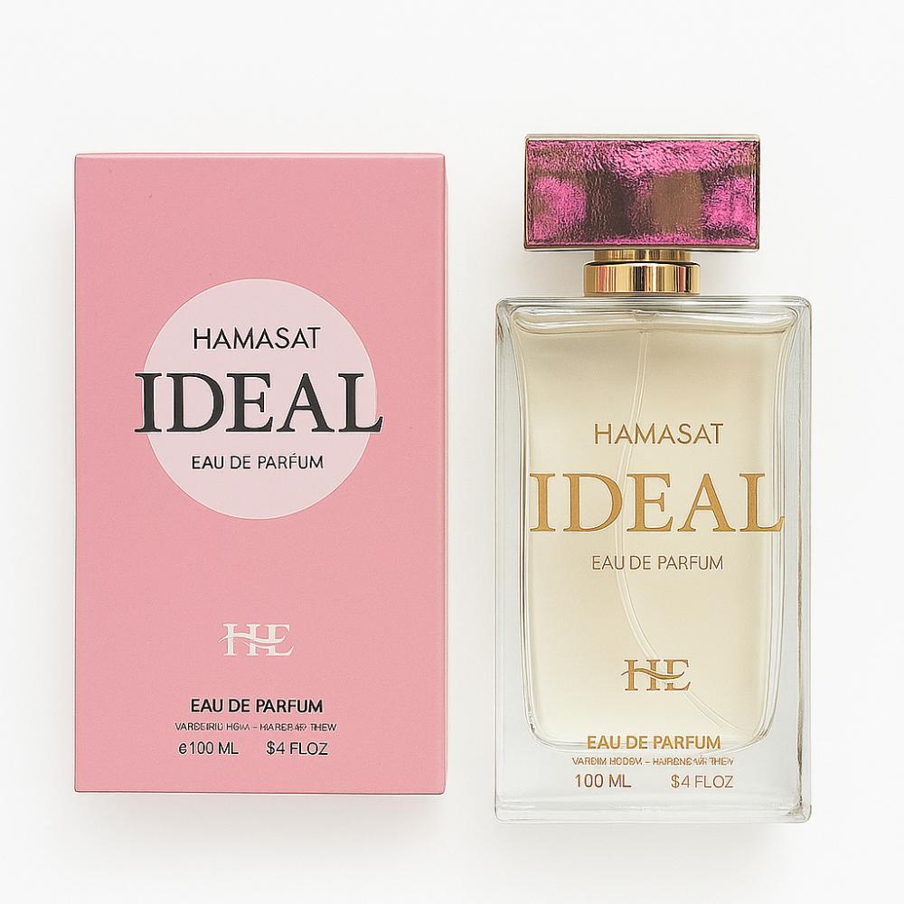 عطر Hamasat Ideal Eau de Parfum – لمسات أنثوية تفوح فخامة