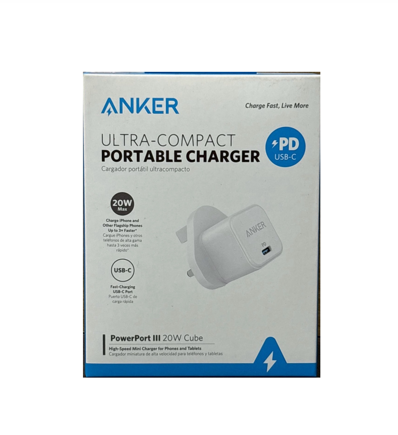 راس شاحن انكر