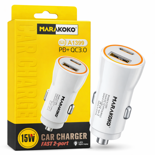 شاحن سيارة USB-C